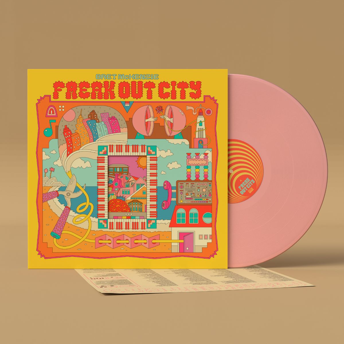 Bret McKenzie – Freak Out City (Light Rose Vinyl)