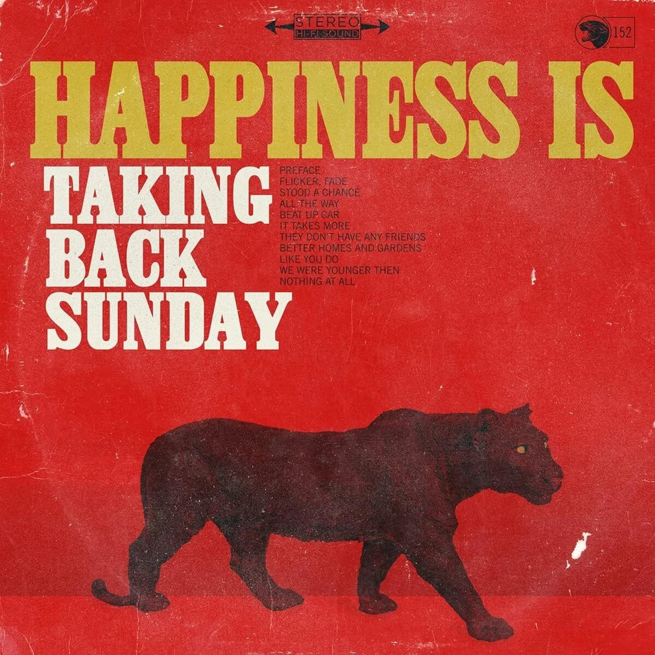 Taking Back Sunday – Happiness Is (Gold & Black Swirl Vinyl)