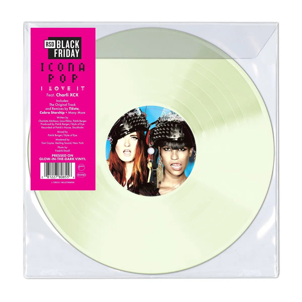 Icona Pop – I Love It (feat. Charli XCX) (Glow In The Dark 12" EP) | RSD Black Friday 2025