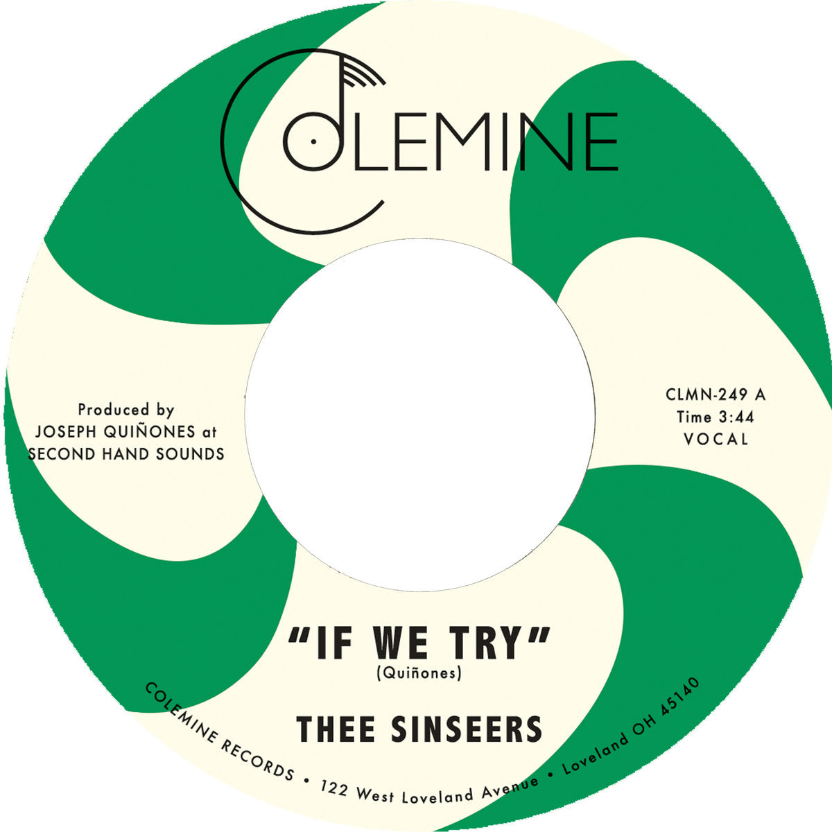 Thee Sinseers – If We Try / Give It Up You Fool