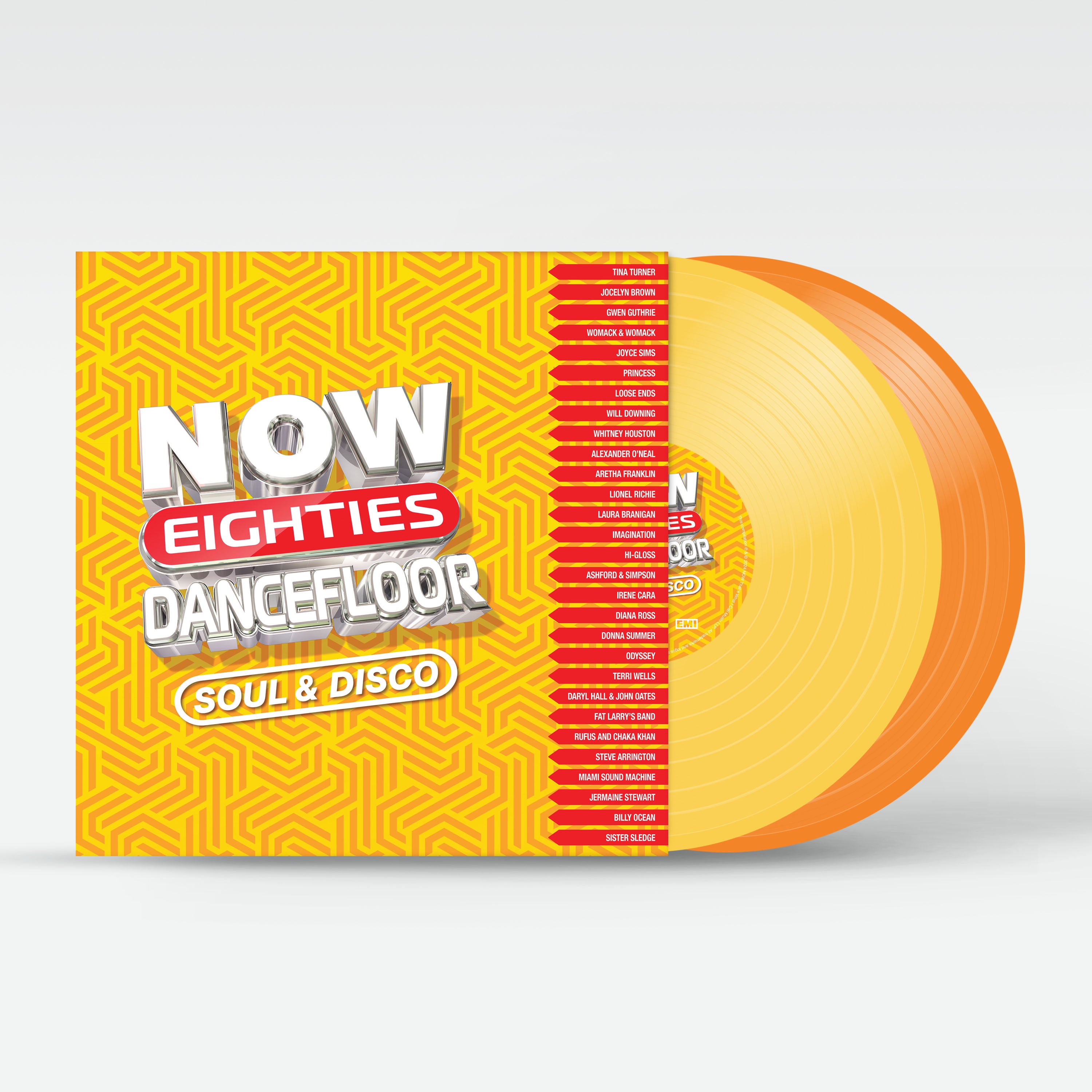 Various Artists - NOW That’s What I Call 80s Dancefloor: SOUL & DISCO (Yellow & Orange Vinyl)
