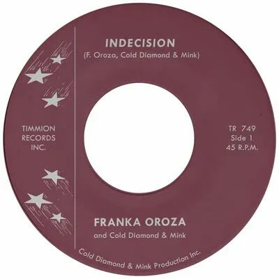 Franka Oroza - Indecision (Black 7" Vinyl)
