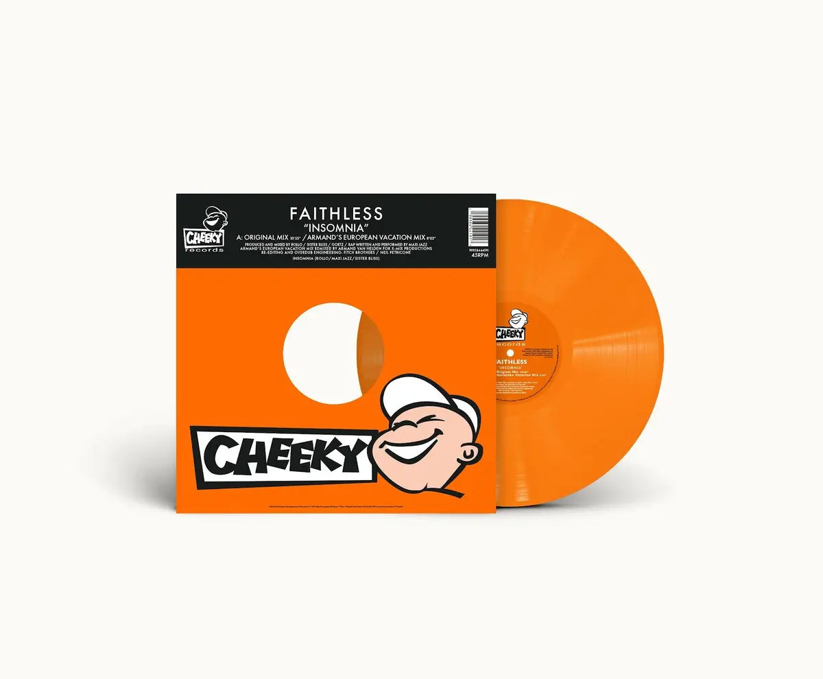 Faithless – Insomnia (Orange Vinyl 12")