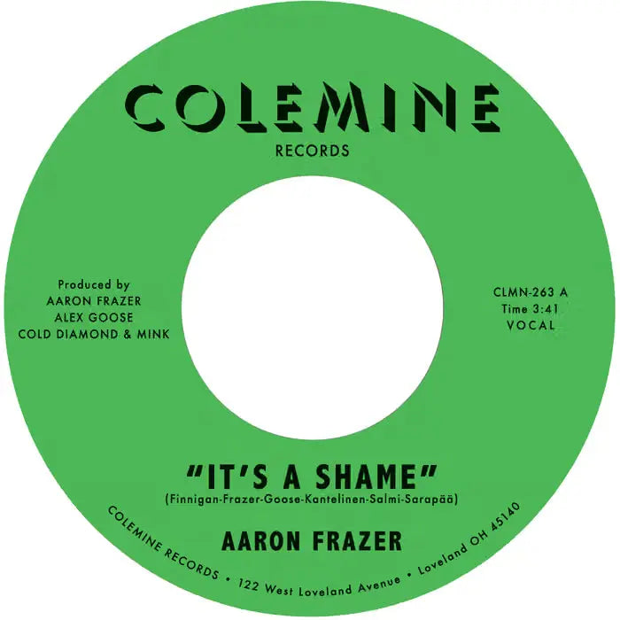 Aaron Frazer – It's A Shame / The Fool (7" Vinyl)
