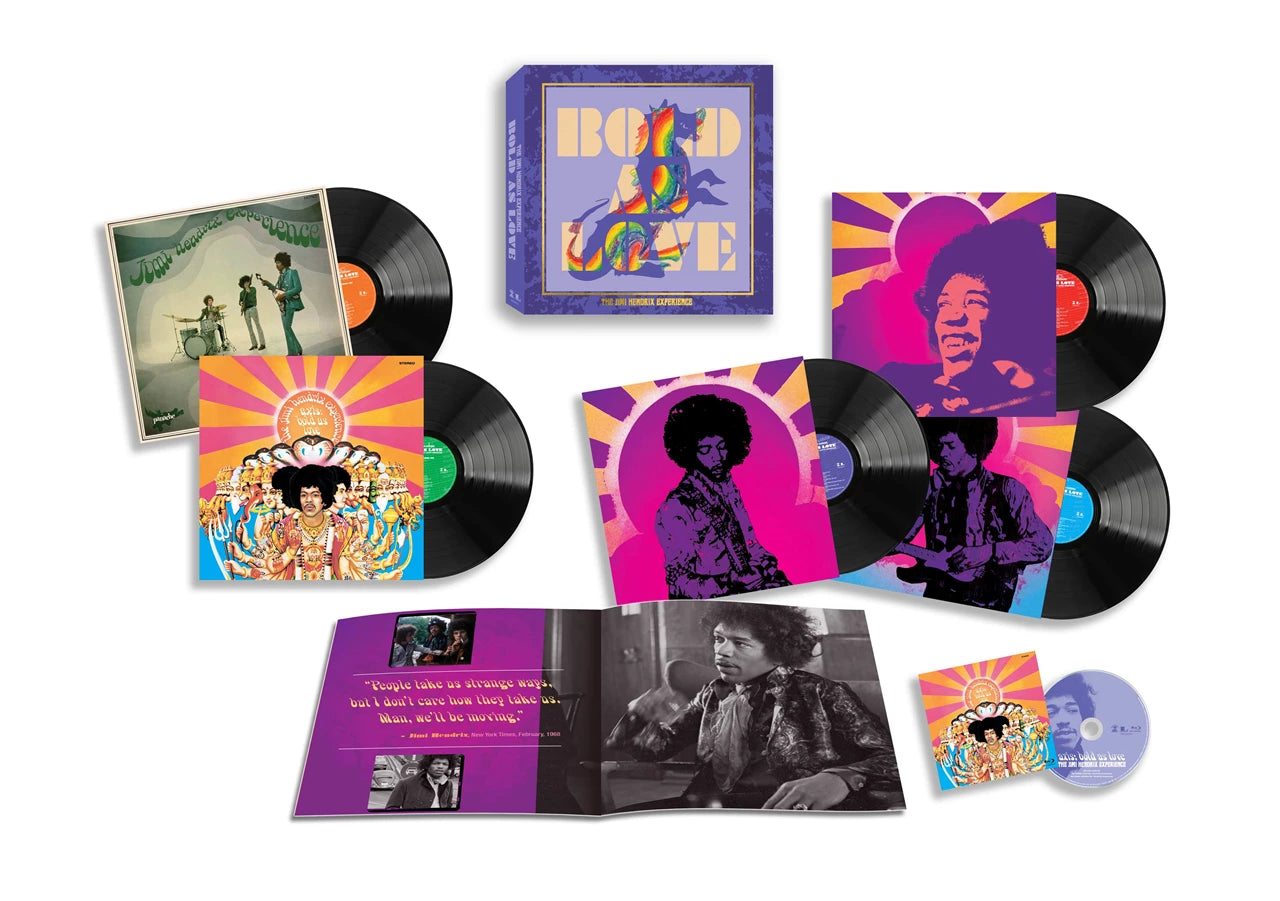 The Jimi Hendrix Experience – Bold As Love (5LP + Blu-ray)
