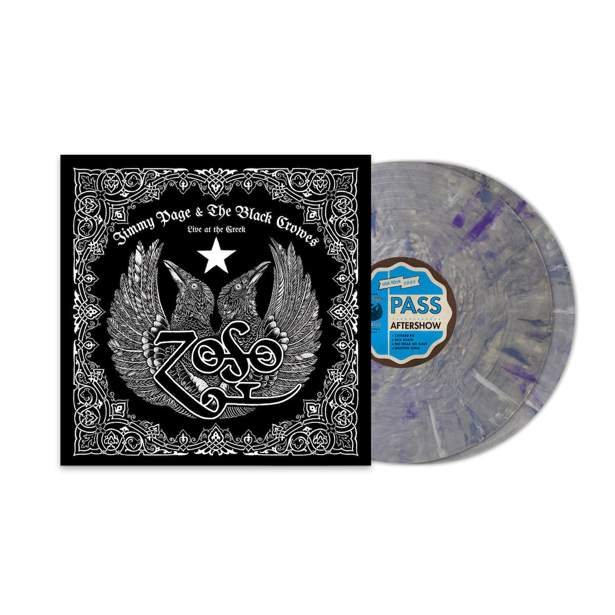 Jimmy Page & The Black Crowes - Live at the Greek ('Decepticons' Grey Vinyl)