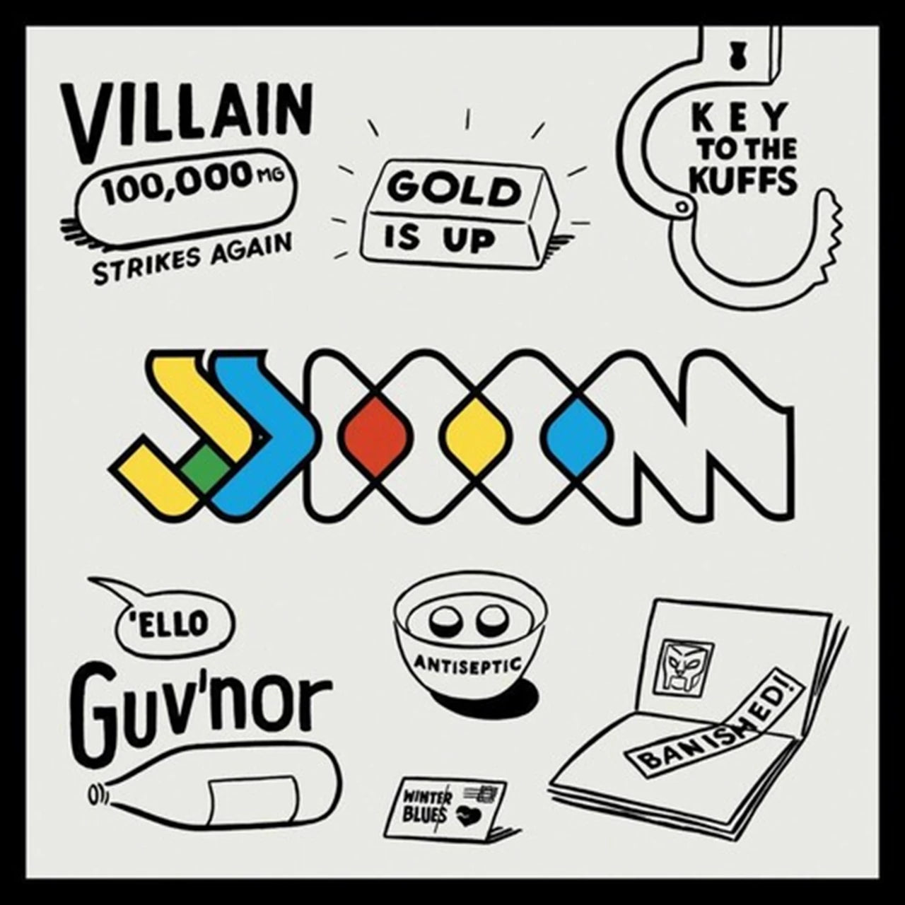 JJ DOOM – Key To The Kuffs (2LP)