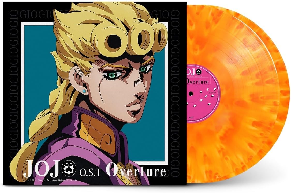 Yugo Kanno - JoJo’s Bizarre Adventure: Golden Wind (Original Motion Picture Soundtrack) (Yellow/Orange Blend Vinyl)