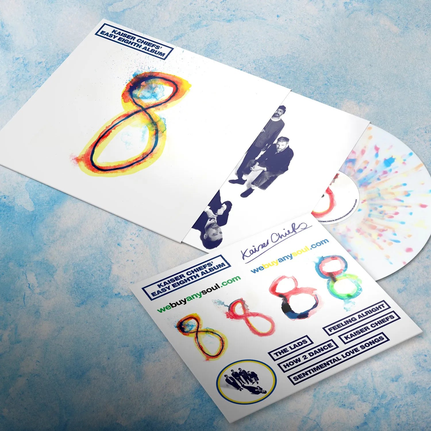 Kaiser Chiefs - Kaiser Chiefs' Easy Eighth Album (Marble Vinyl + Sticker Sheet)