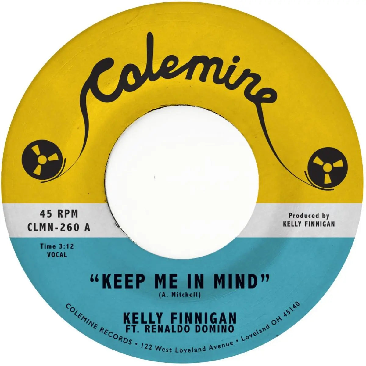 Kelly Finnigan – Keep Me In Mind / Let Me Count the Reasons (Midnight Blue Vinyl)