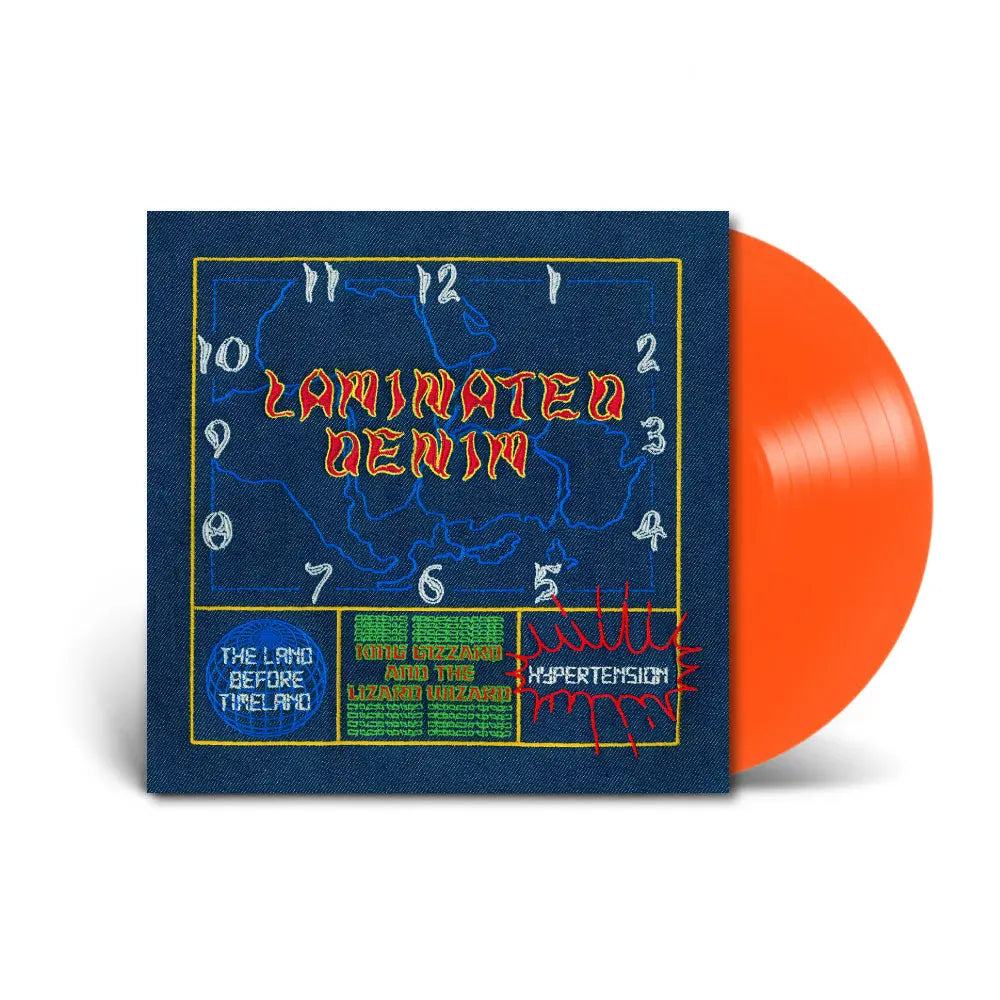 King Gizzard & The Lizard Wizard – Laminated Denim (Orange Habanero Vinyl)