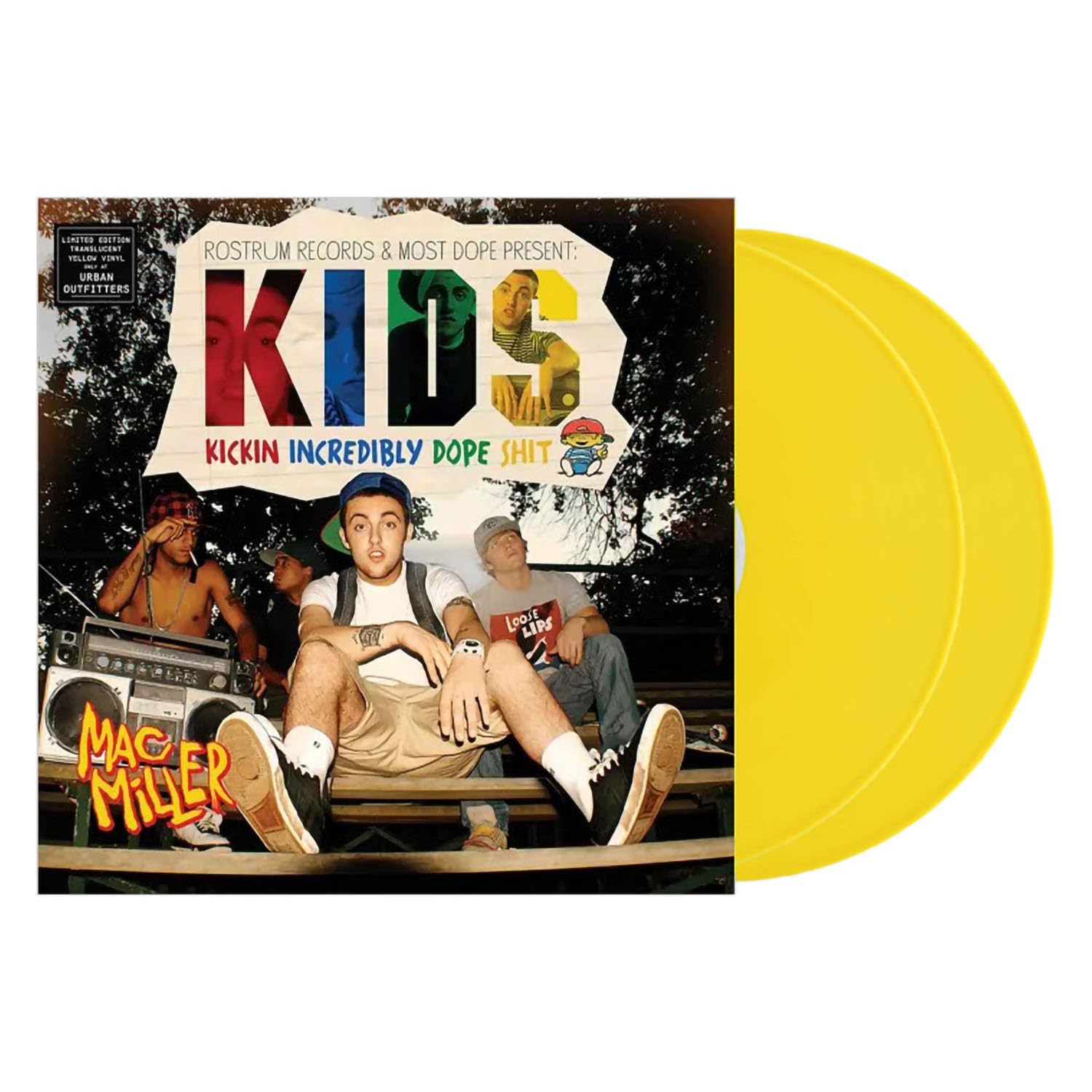 Mac Miller - K.I.D.S. (Translucent Yellow Vinyl)