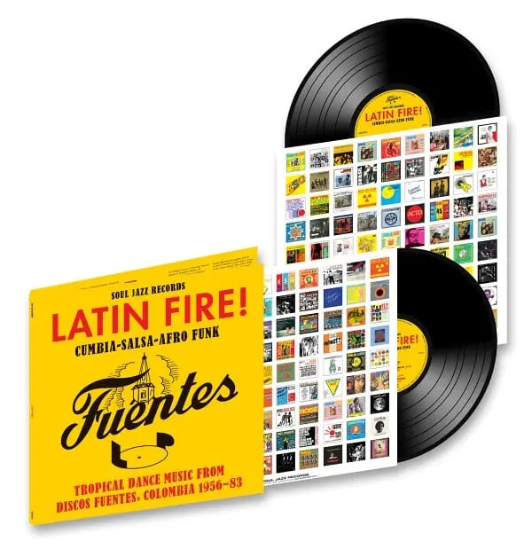 VA / Soul Jazz Records Presents – LATIN FIRE! Cumbia–Salsa–Afro-Funk: Tropical Dance Music from Discos Fuentes, Colombia 1956-83 (2LP Vinyl)