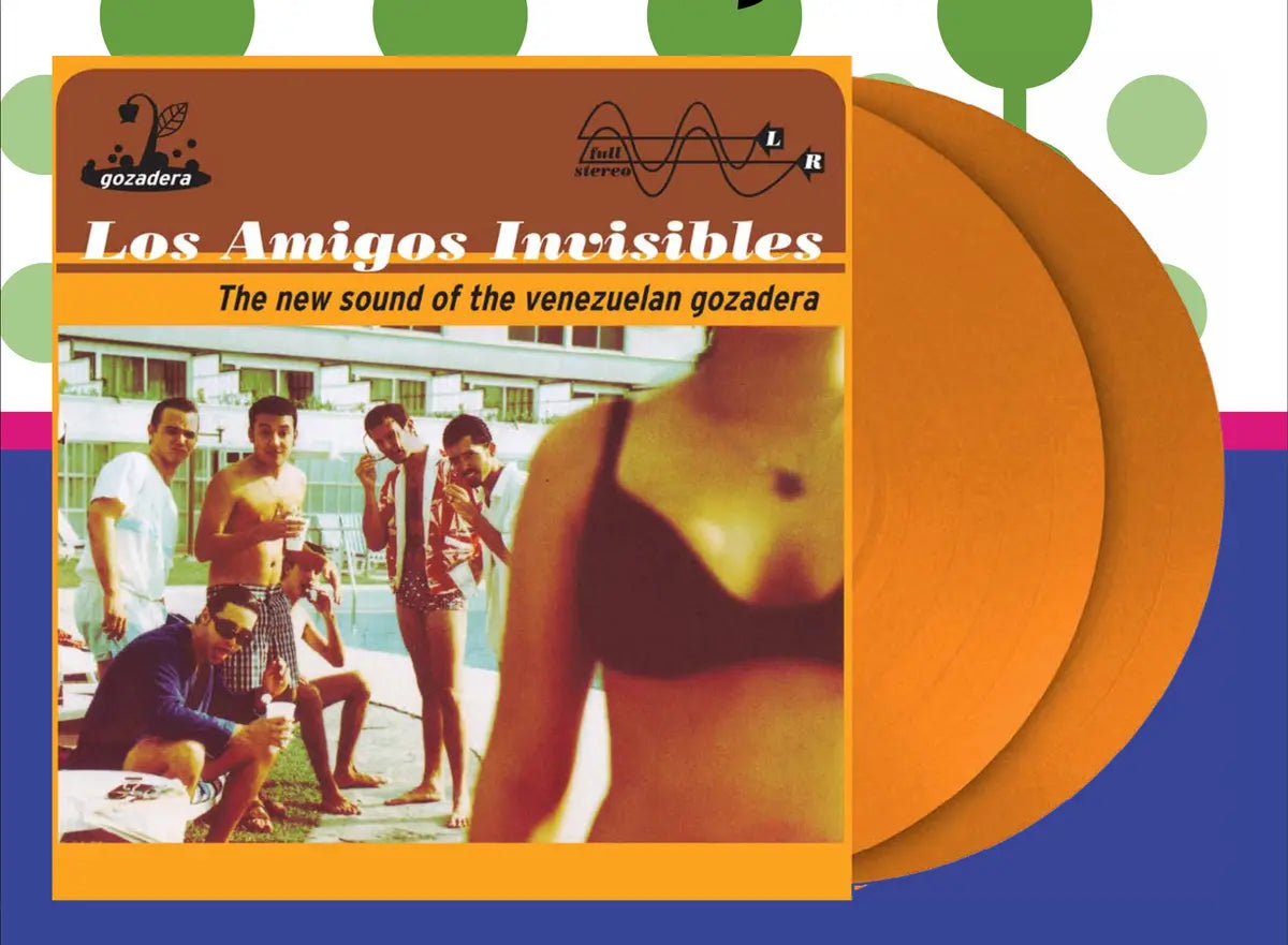 Los Amigos Invisibles – The New Sound of the Venezuelan Gozadera (Tequila Sunrise Orange 2LP)