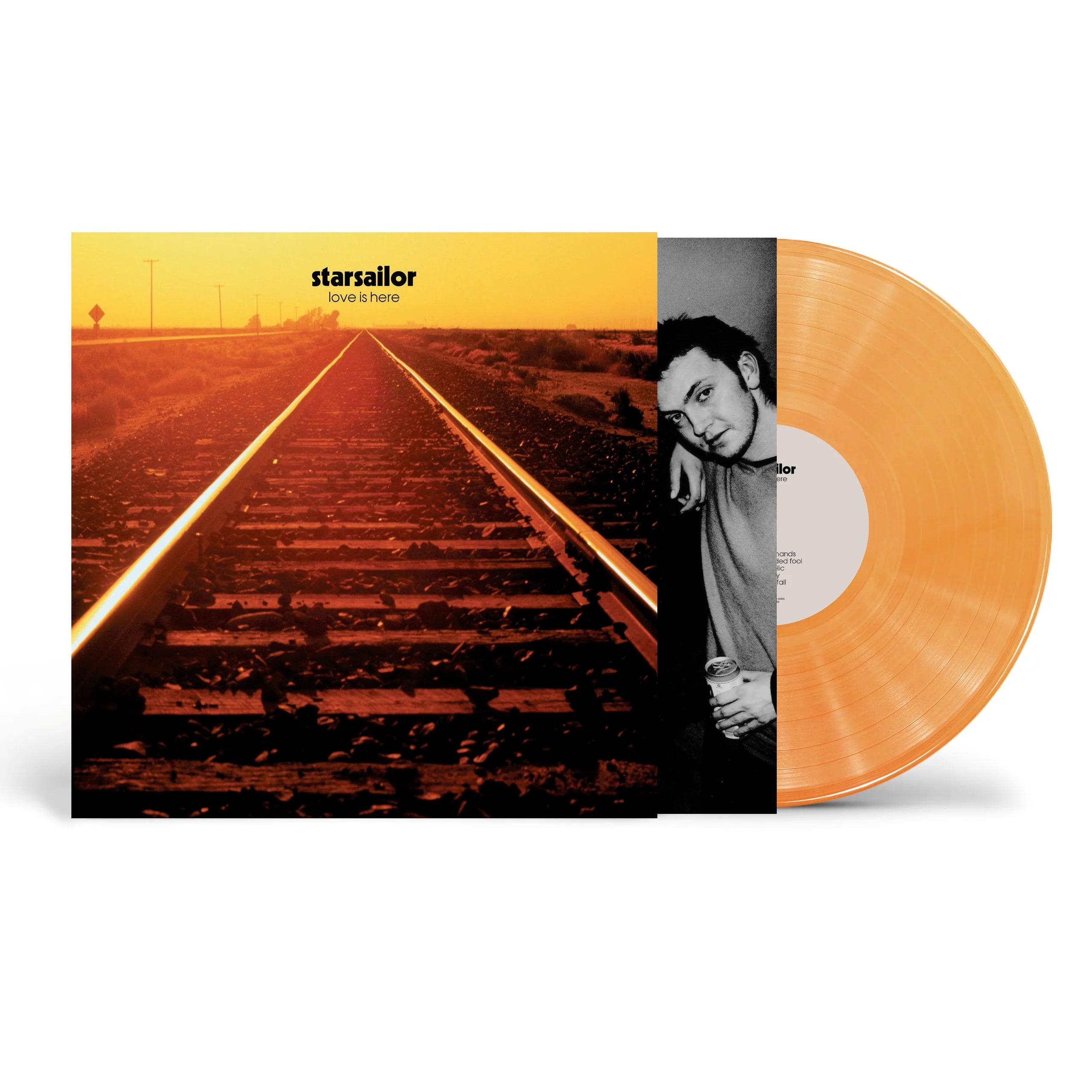 Starsailor - Love Is Here (Translucent Orange Vinyl)