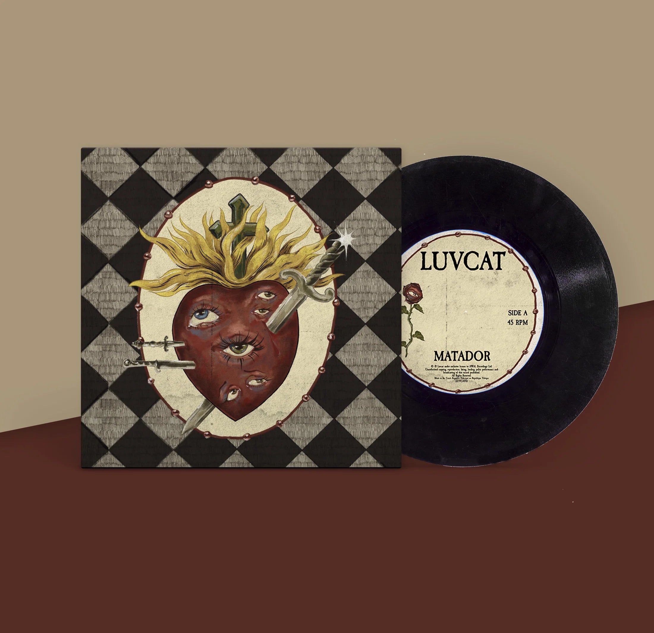 Luvcat - Matador / He's My Man (7" Vinyl)