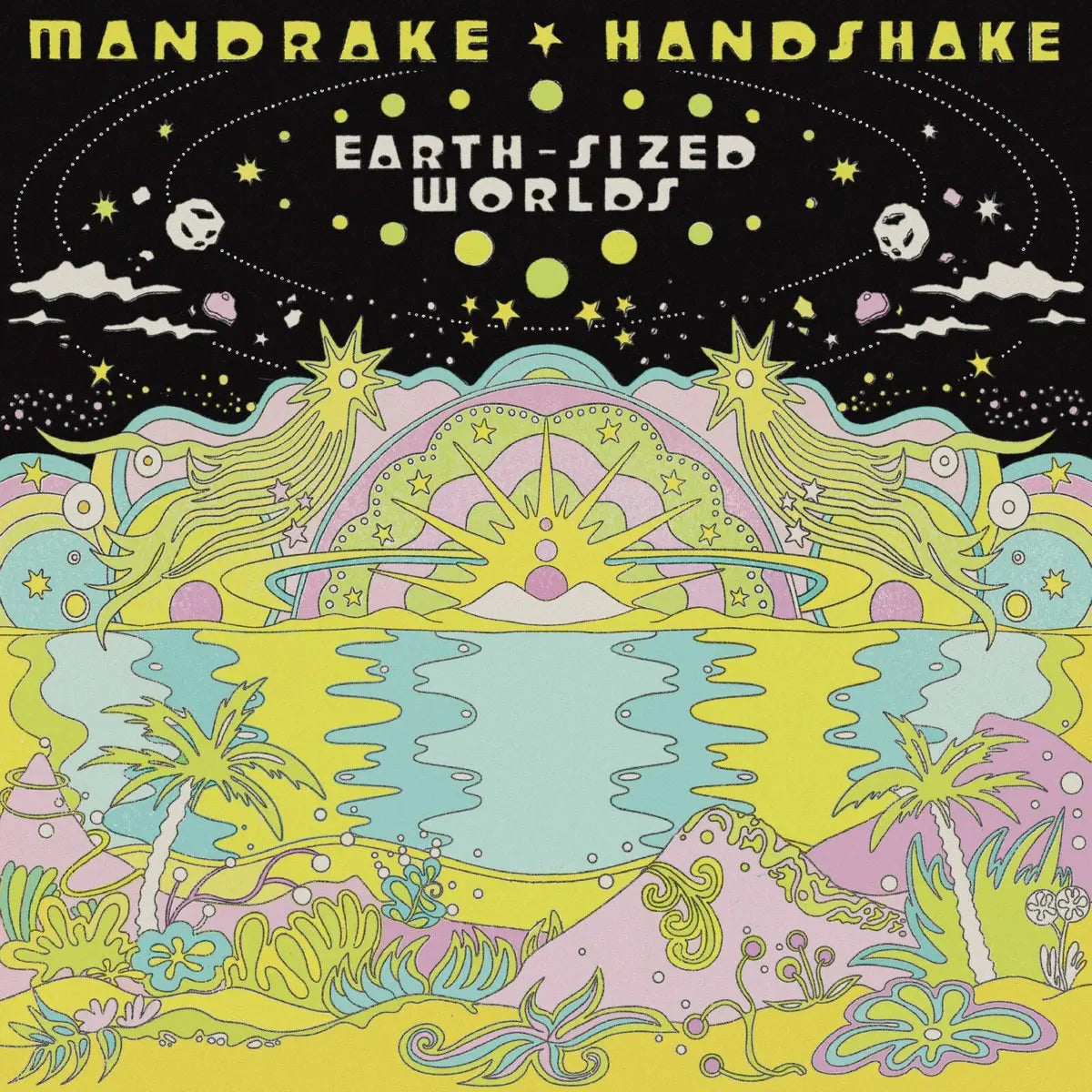 Mandrake Handshake – Earth Sized Worlds (Eco Green Vinyl 2LP)
