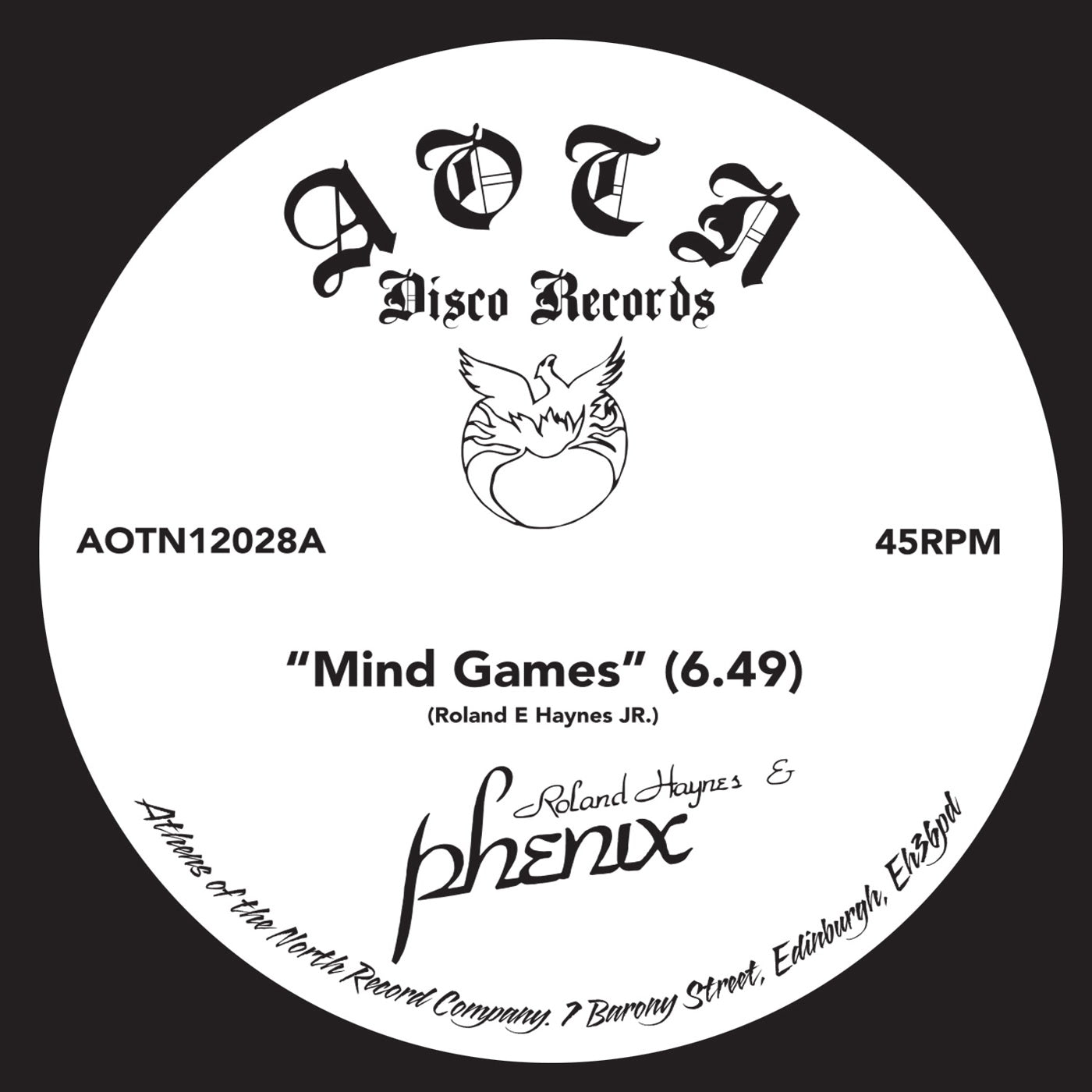Roland Haynes & Phenix – Mind Games (12" Vinyl)