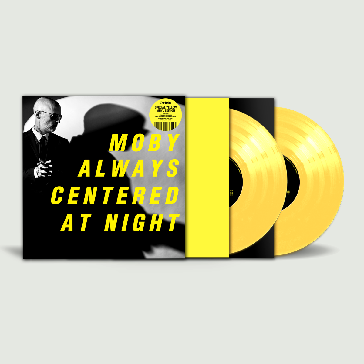 Moby - Always Centered At Night (Yellow Vinyl)