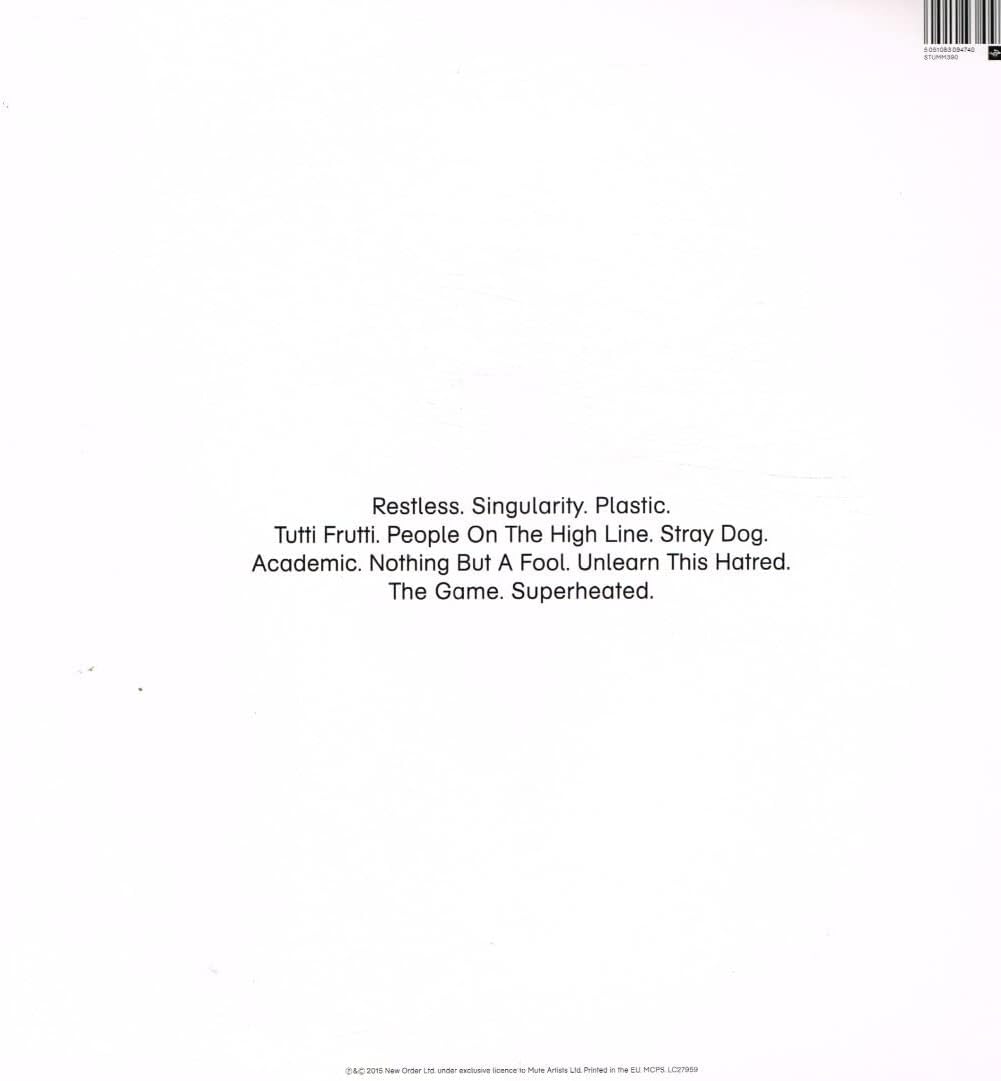 New Order – Music Complete
