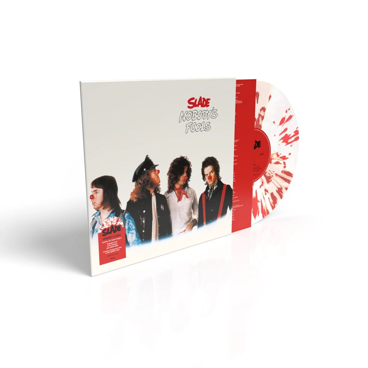 Slade - Nobodys Fools (Red/White Splatter Vinyl)