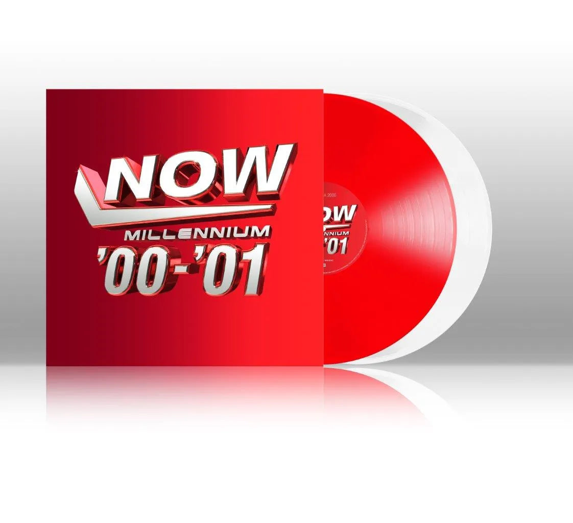 Various Artists  - NOW Millennium 2000 - 2001 (Red + White Vinyl)