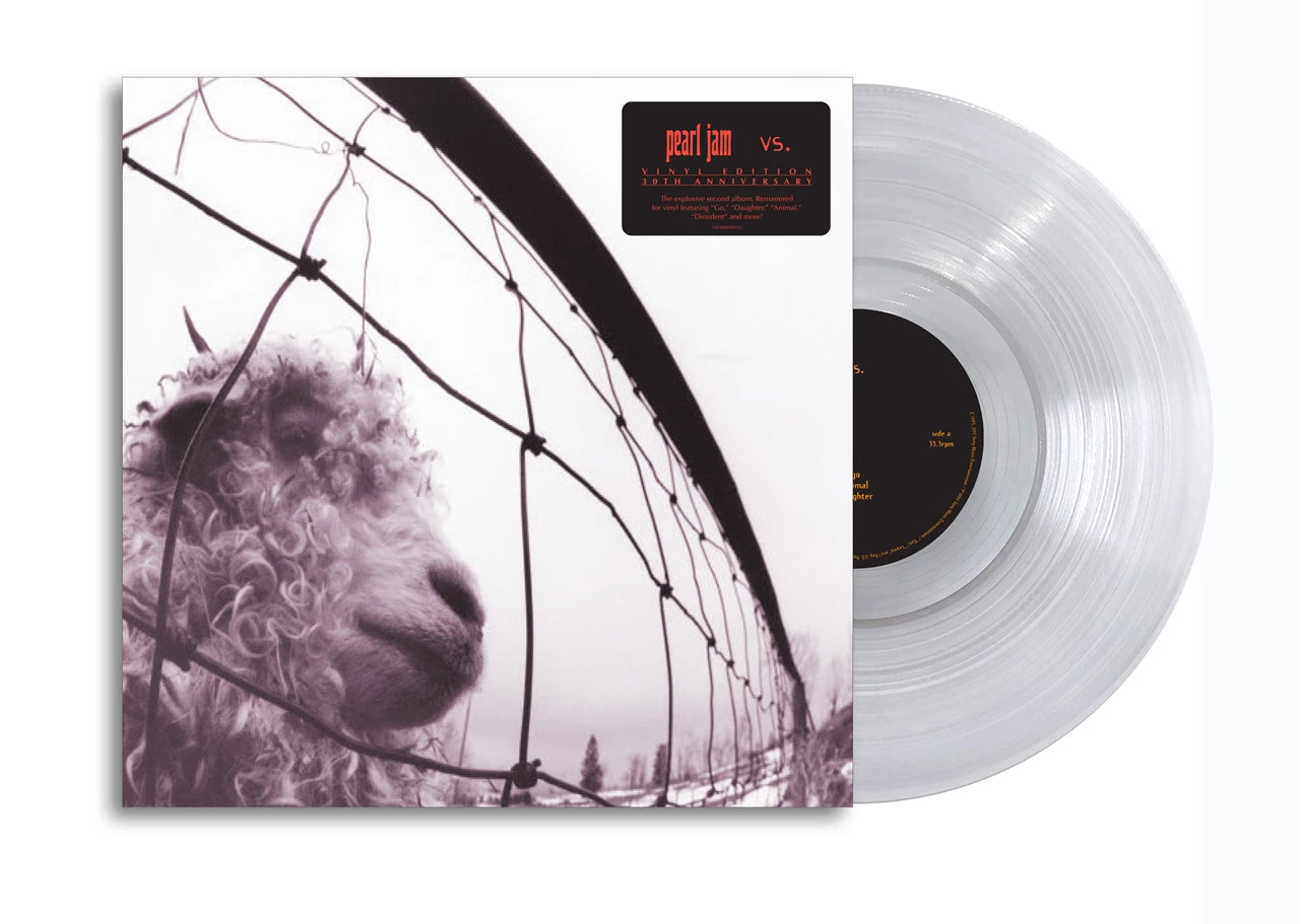 PEARL JAM  - Vs. (2023 Clear Vinyl)