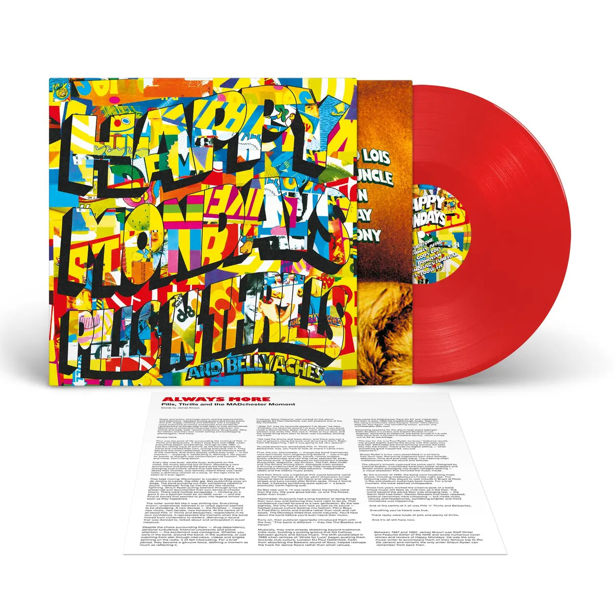Happy Mondays - Pills ’n’ Thrills and Bellyaches (Red Vinyl)