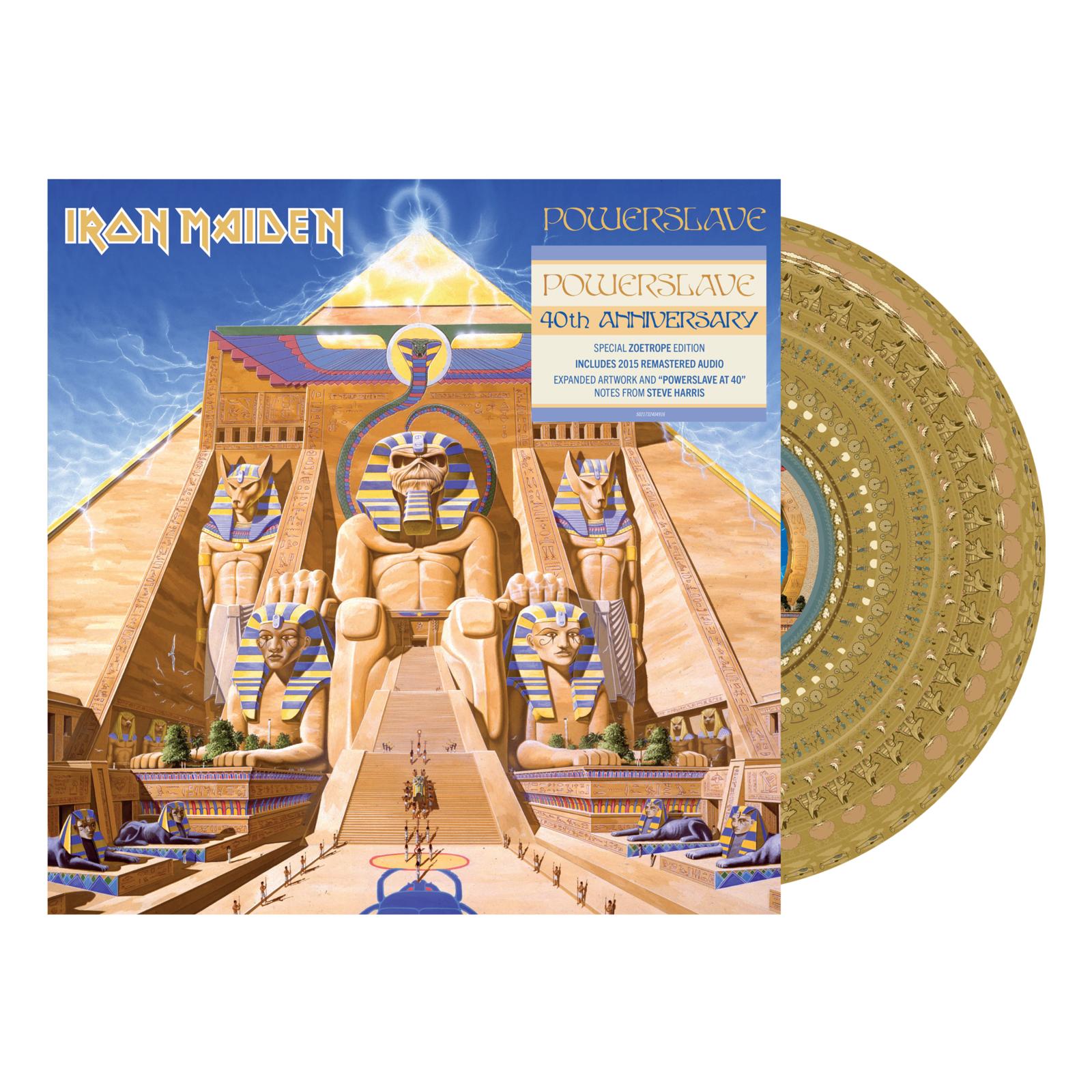 Iron Maiden - Powerslave (40th Anniversary Zoetrope Vinyl)