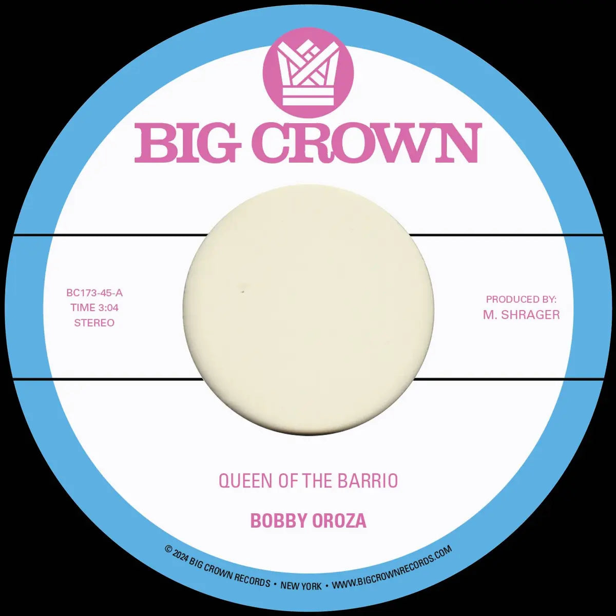 Bobby Oroza – Queen Of The Barrio / Goddess (7" Vinyl)