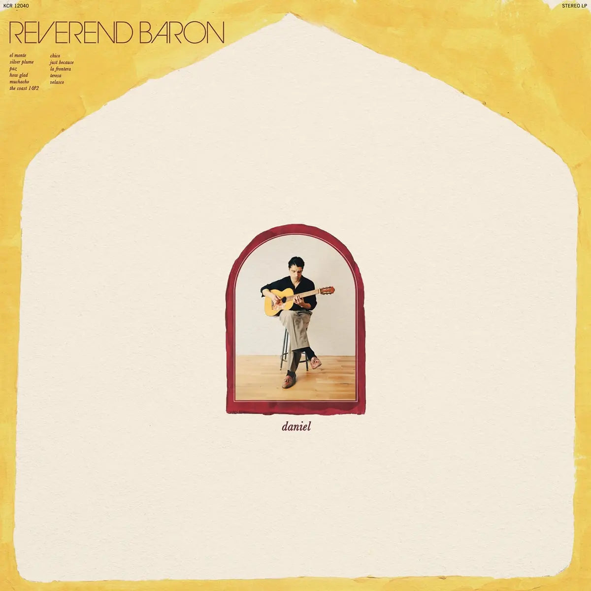 Reverend Baron - Daniel (Maroon with Black Swirl Vinyl)