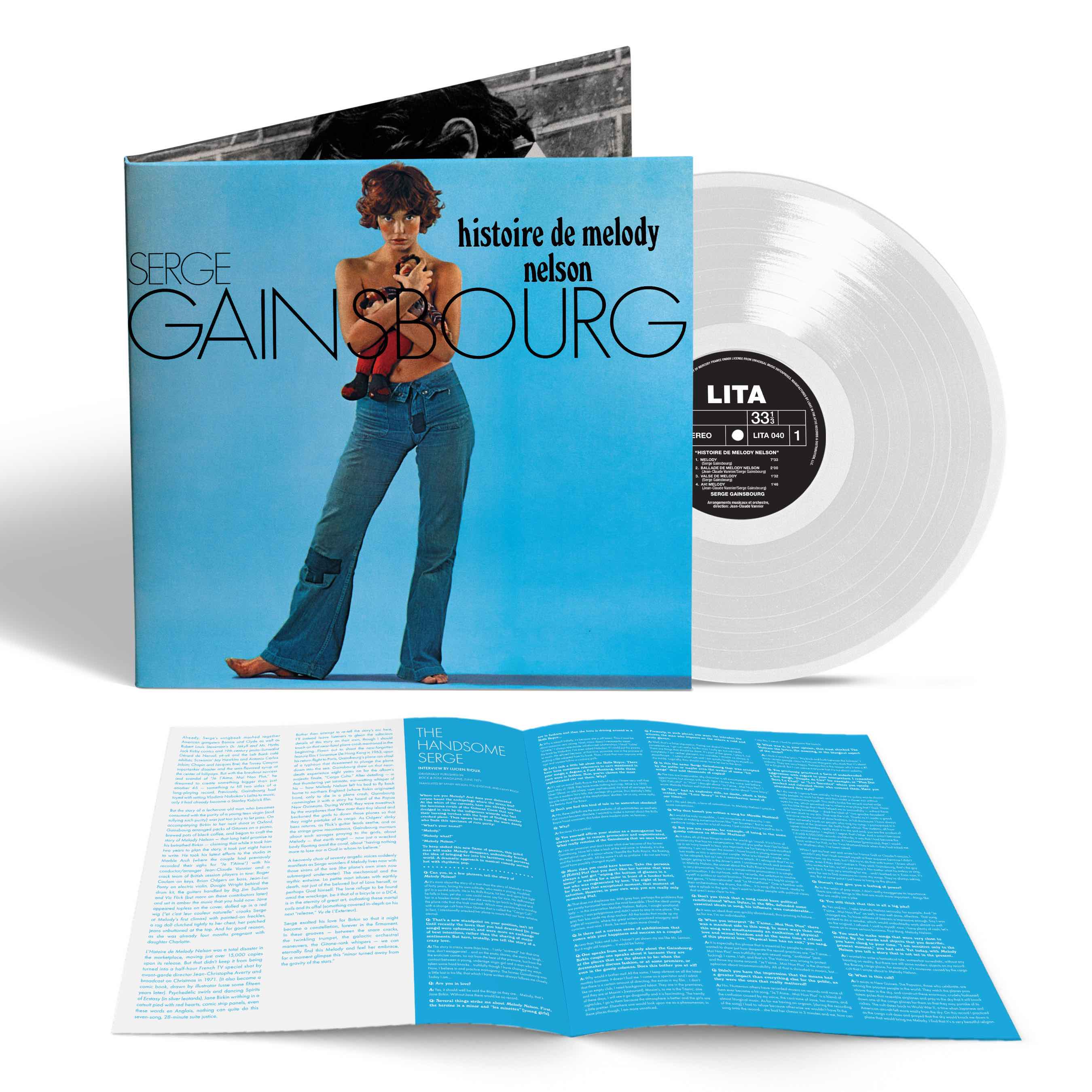 Serge Gainsbourg - Histoire de Melody Nelson (2024 Clear Vinyl)