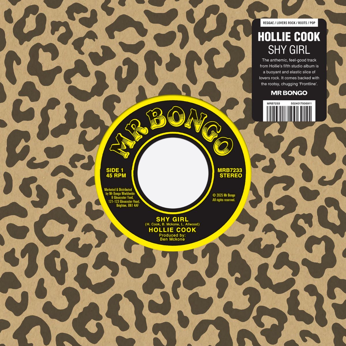 Hollie Cook – Shy Girl / Frontline (7" Vinyl)