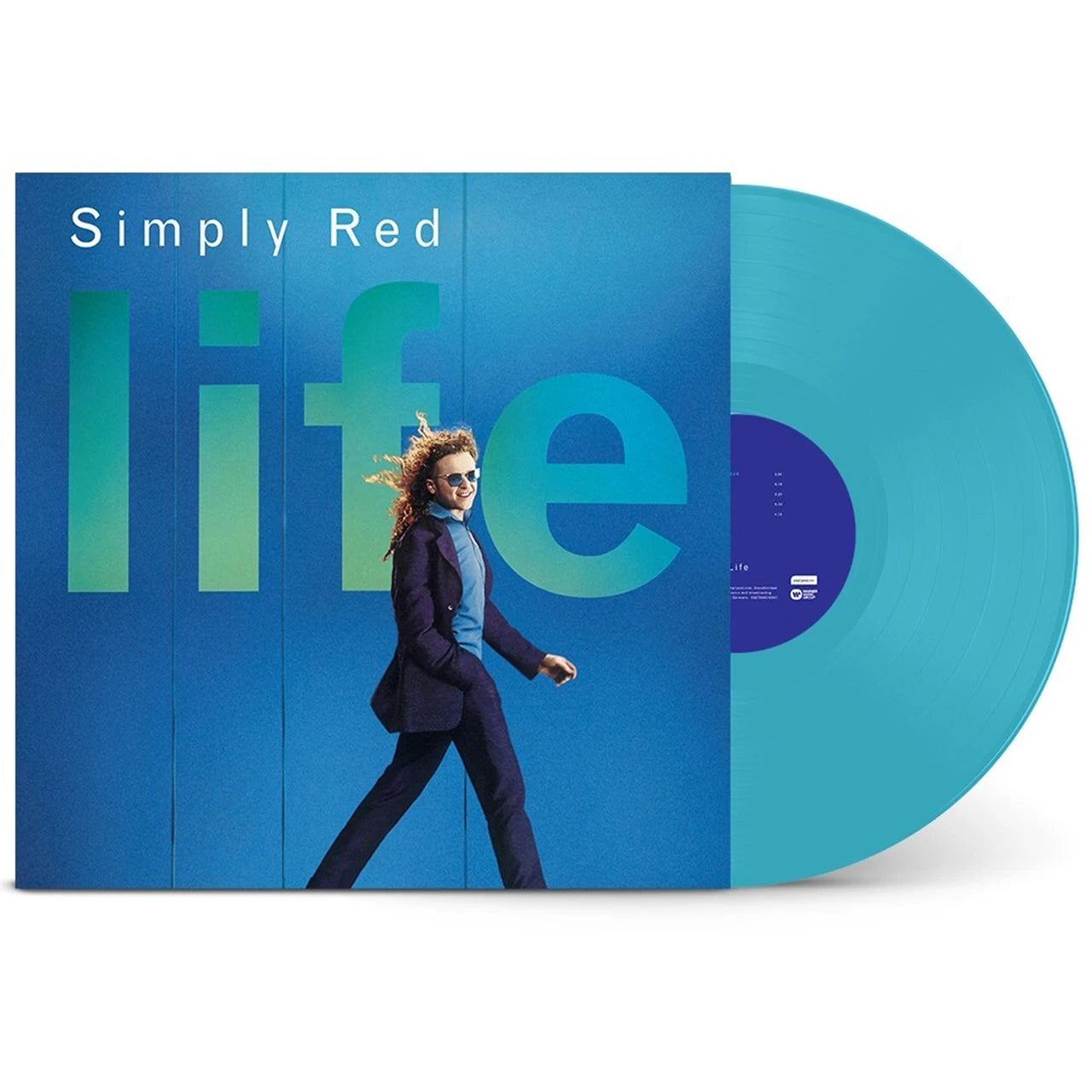 Simply Red - Life (Curacao Blue EcoRecord Vinyl) | National Album Day 2026