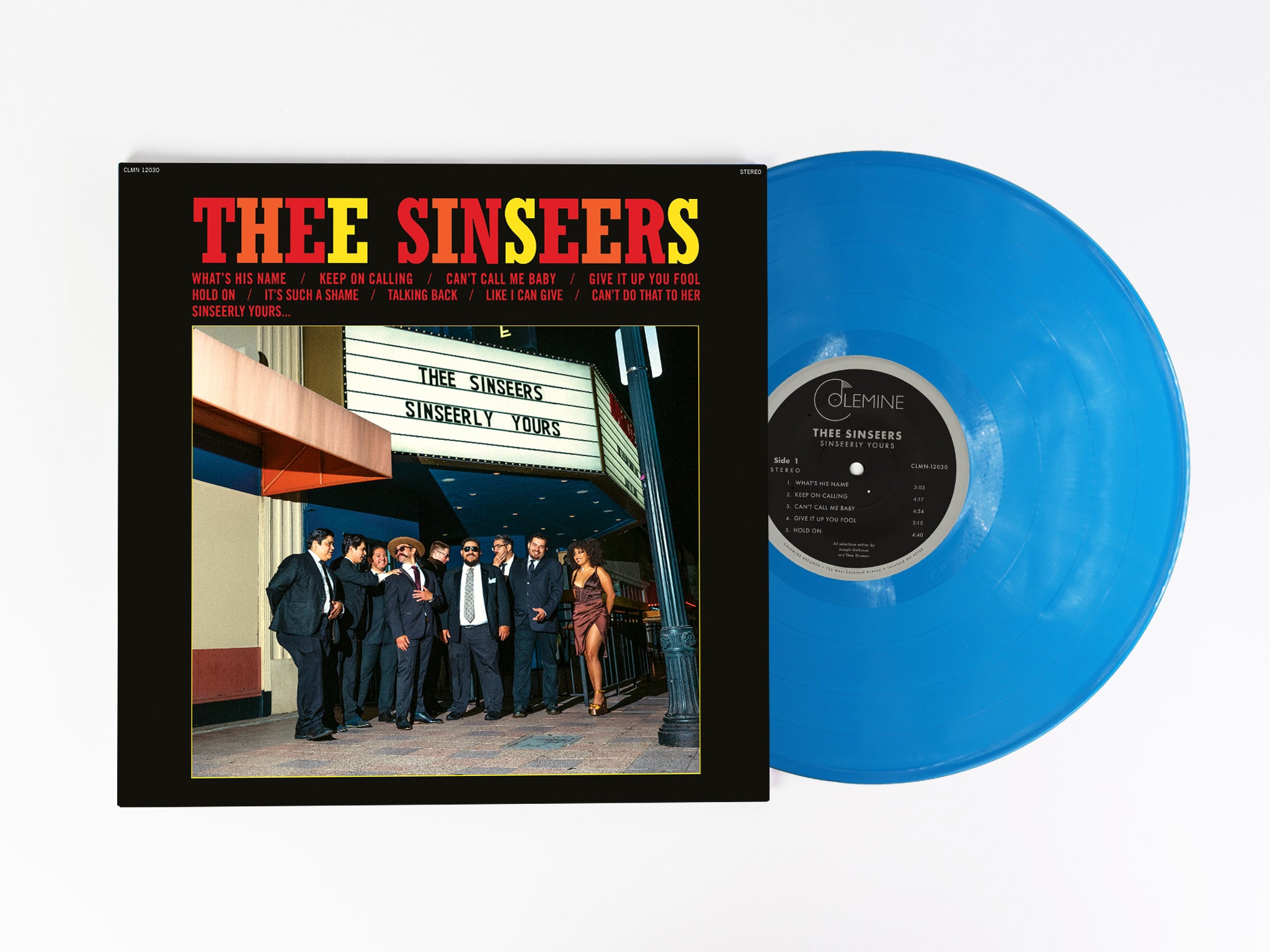 Thee Sinseers - Sinseerly Yours (Turquoise Vinyl)