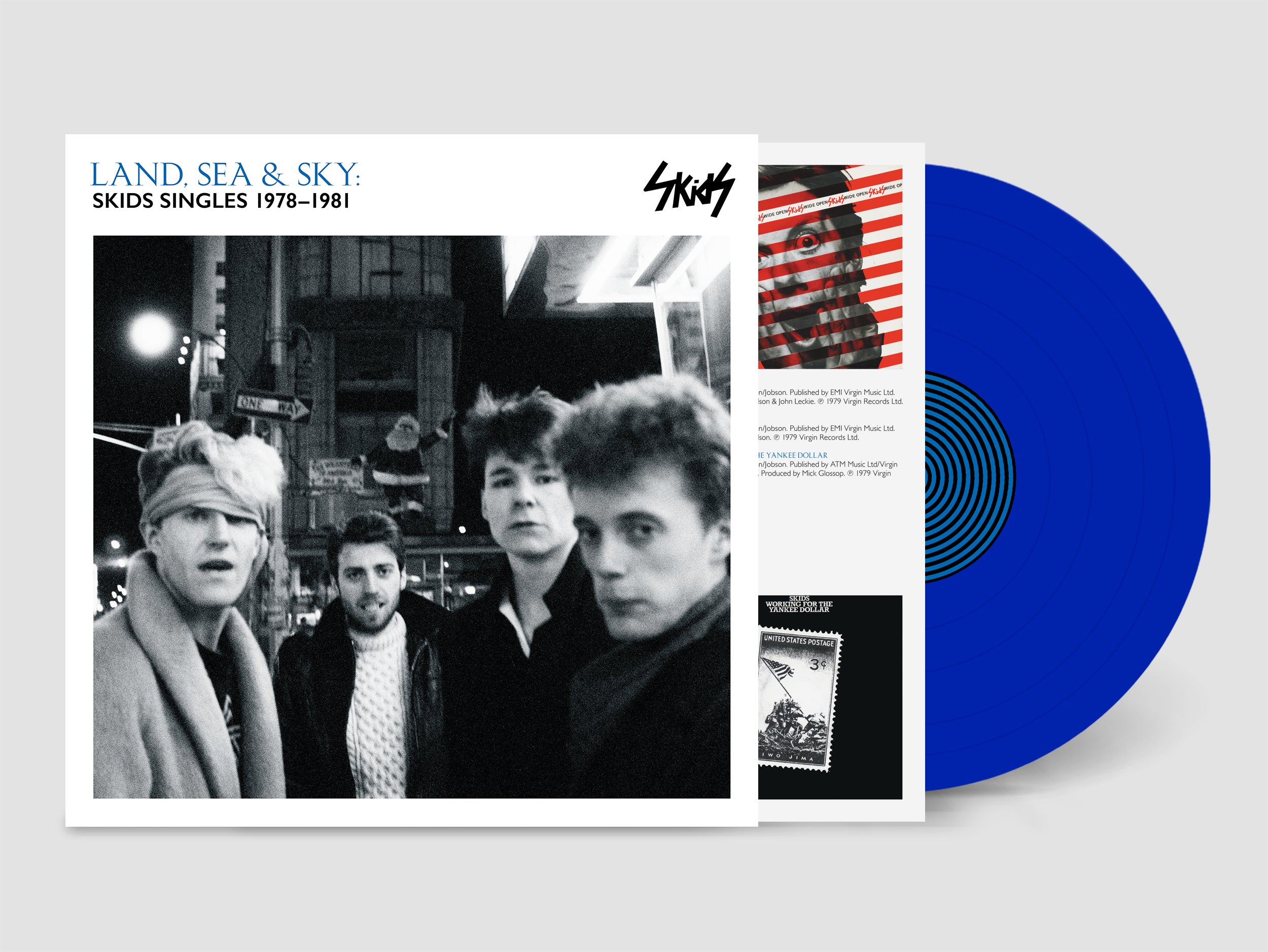 Skids – Land, Sea & Sky (Satire Blue Vinyl)