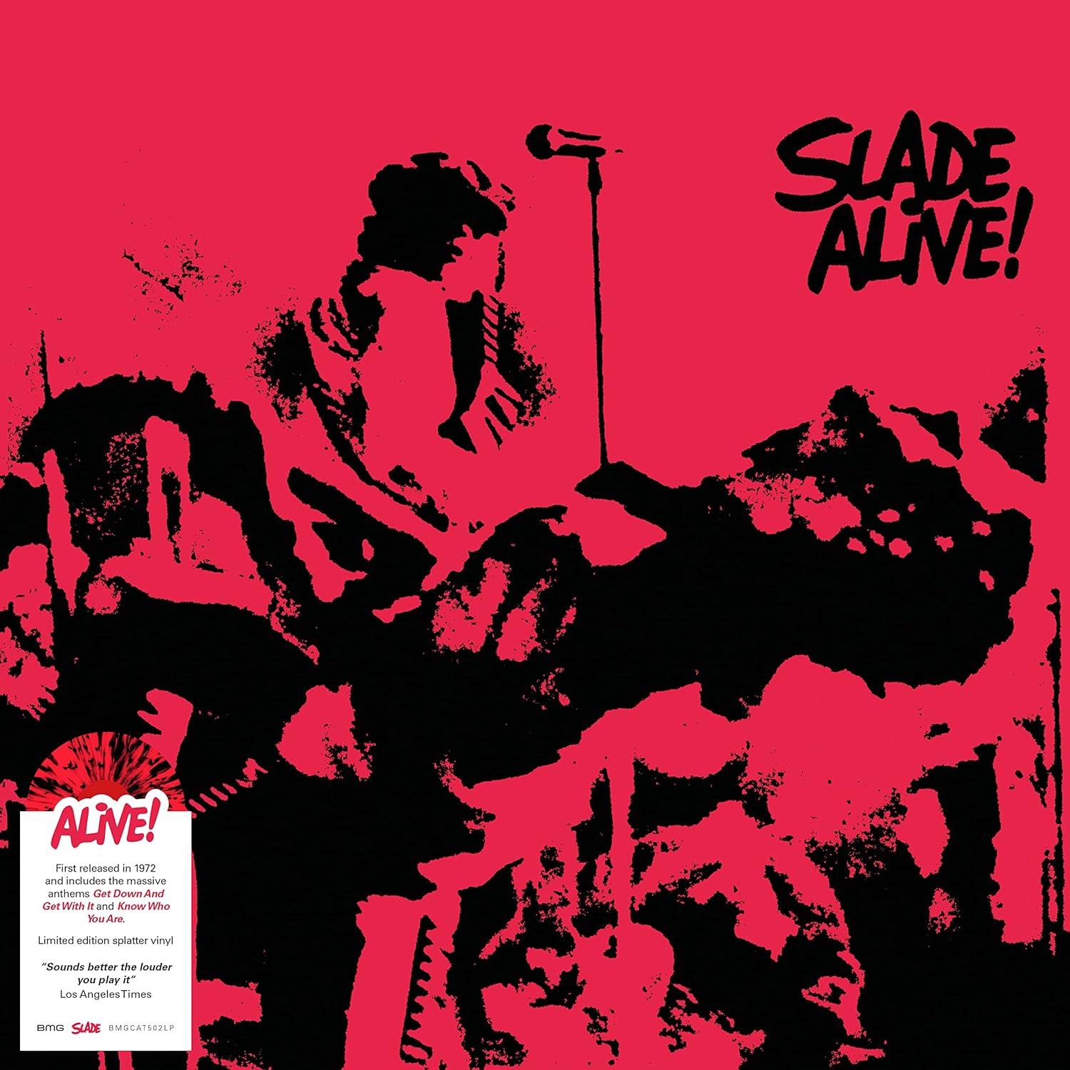 Slade - Slade Alive! (Red/Black Splatter Vinyl)