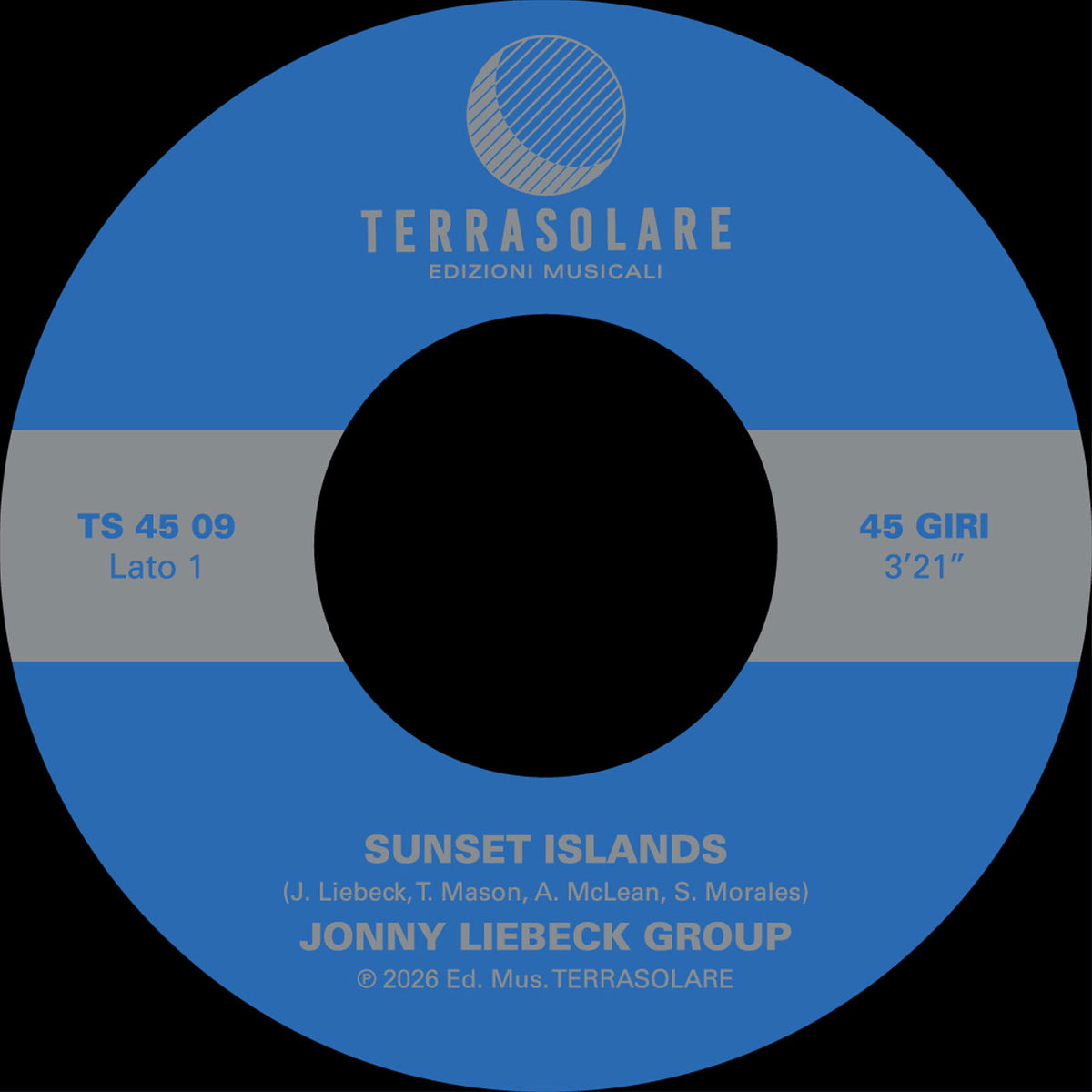 Jonny Liebeck Group – Sunset Islands / Sunrise Islands (7" Vinyl)