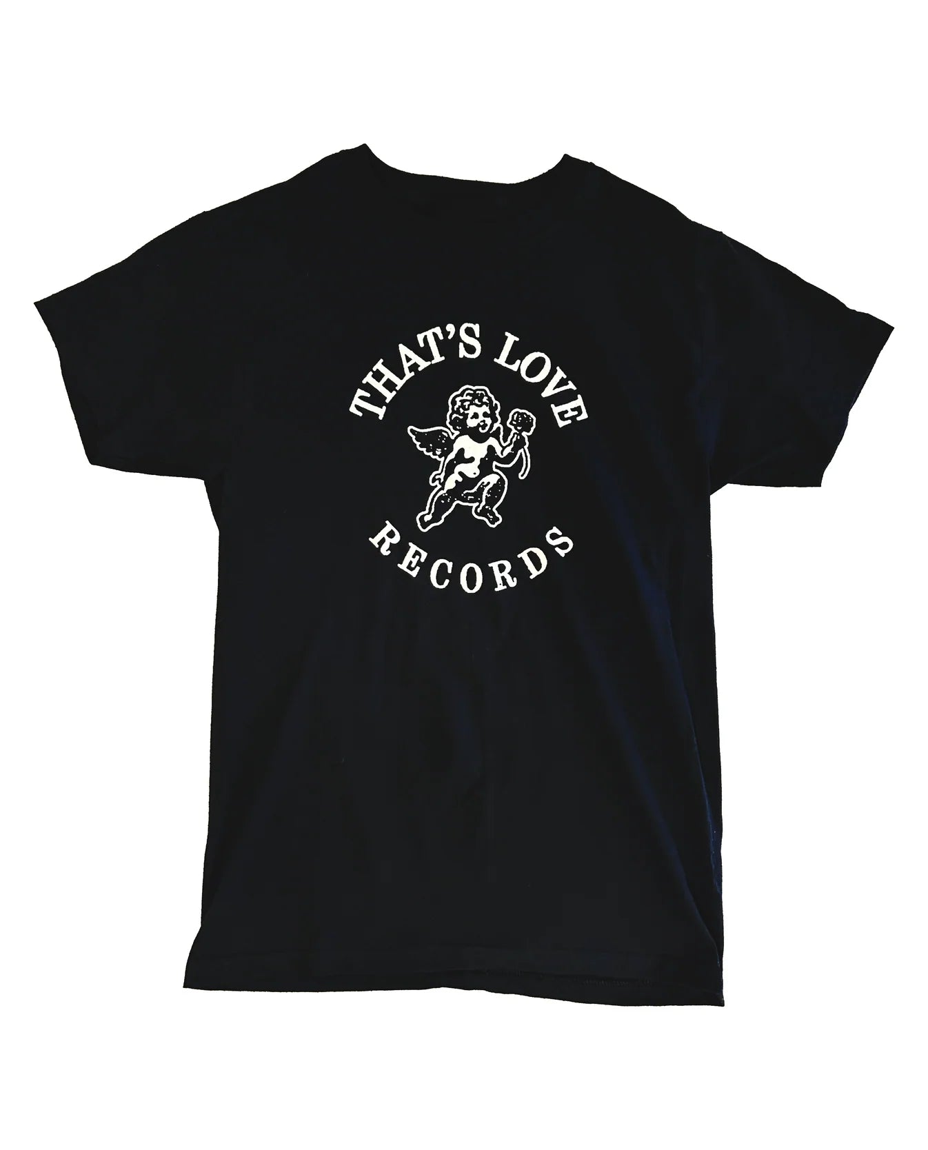 That's Love Records Black Logo Tee