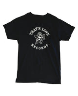 That's Love Records Black Logo Tee