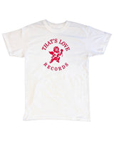 That's Love Records White Logo Tee