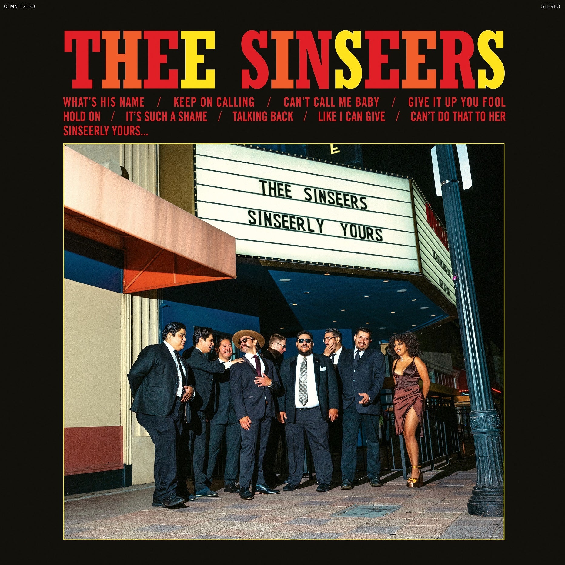 Thee Sinseers - Sinseerly Yours (Black Vinyl)