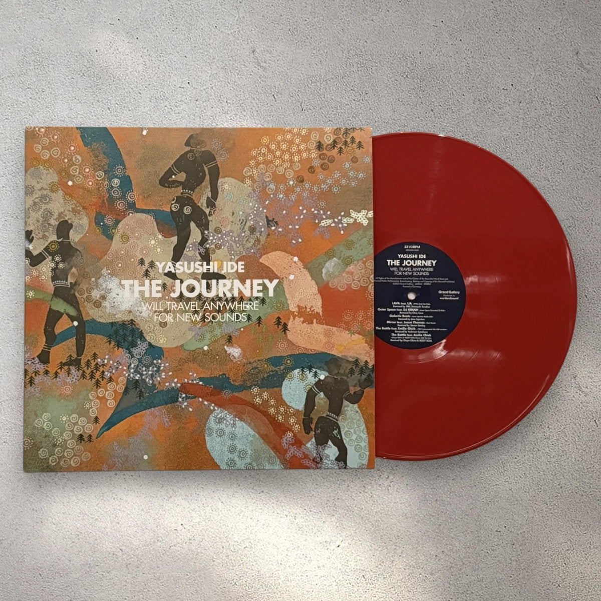 Yasushi Ide – The Journey (Brick Red Vinyl)