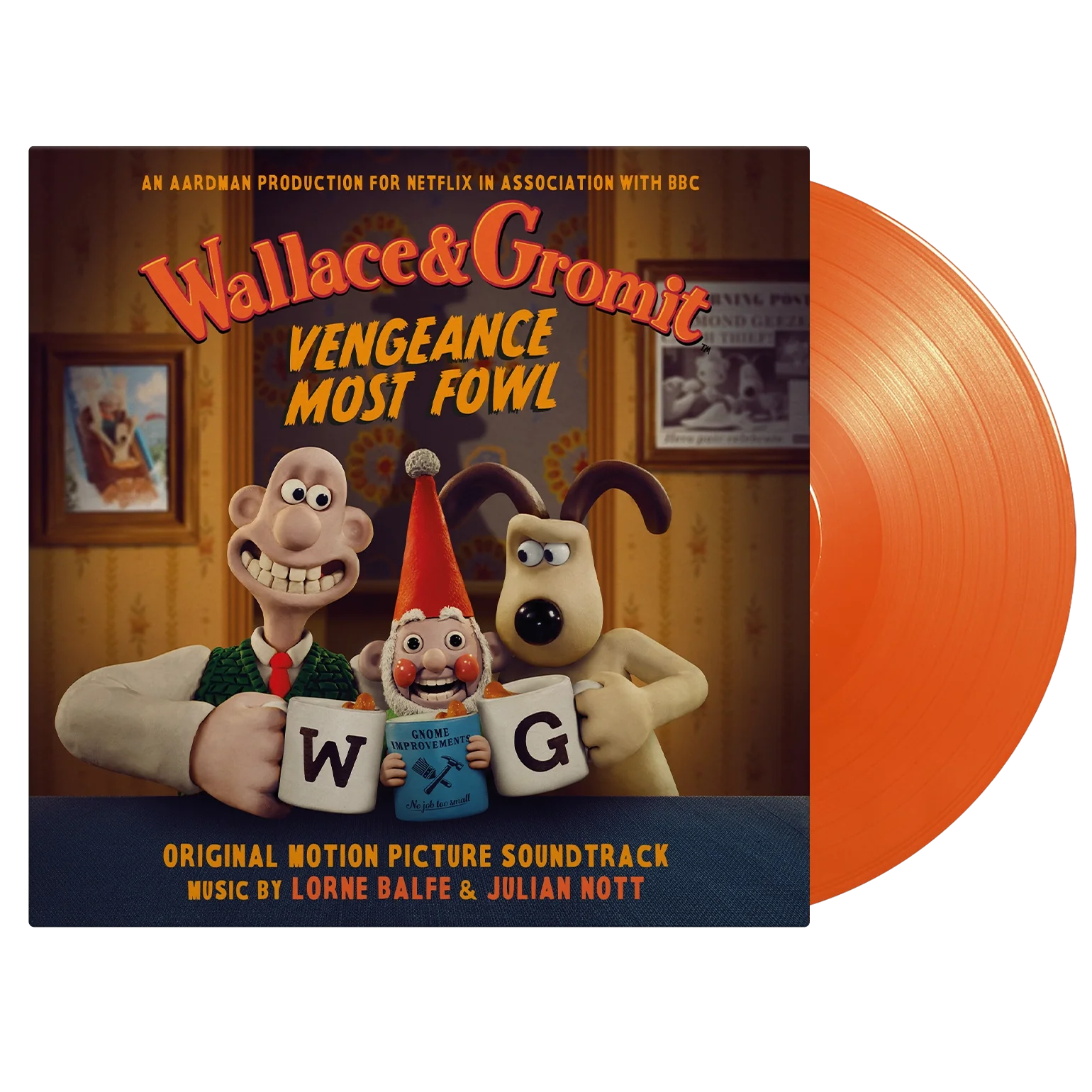 OST - Wallace and Gromit: Vengeance Most Fowl (Orange Vinyl)