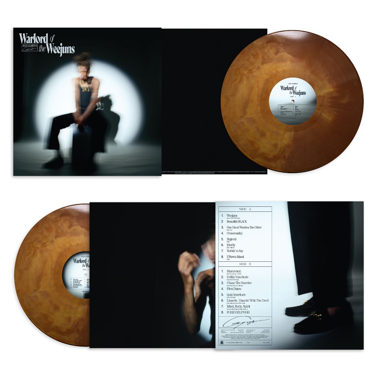 Goya Gumbani - Warlord of the Weejuns (Cloudy Cognac Colour Vinyl)