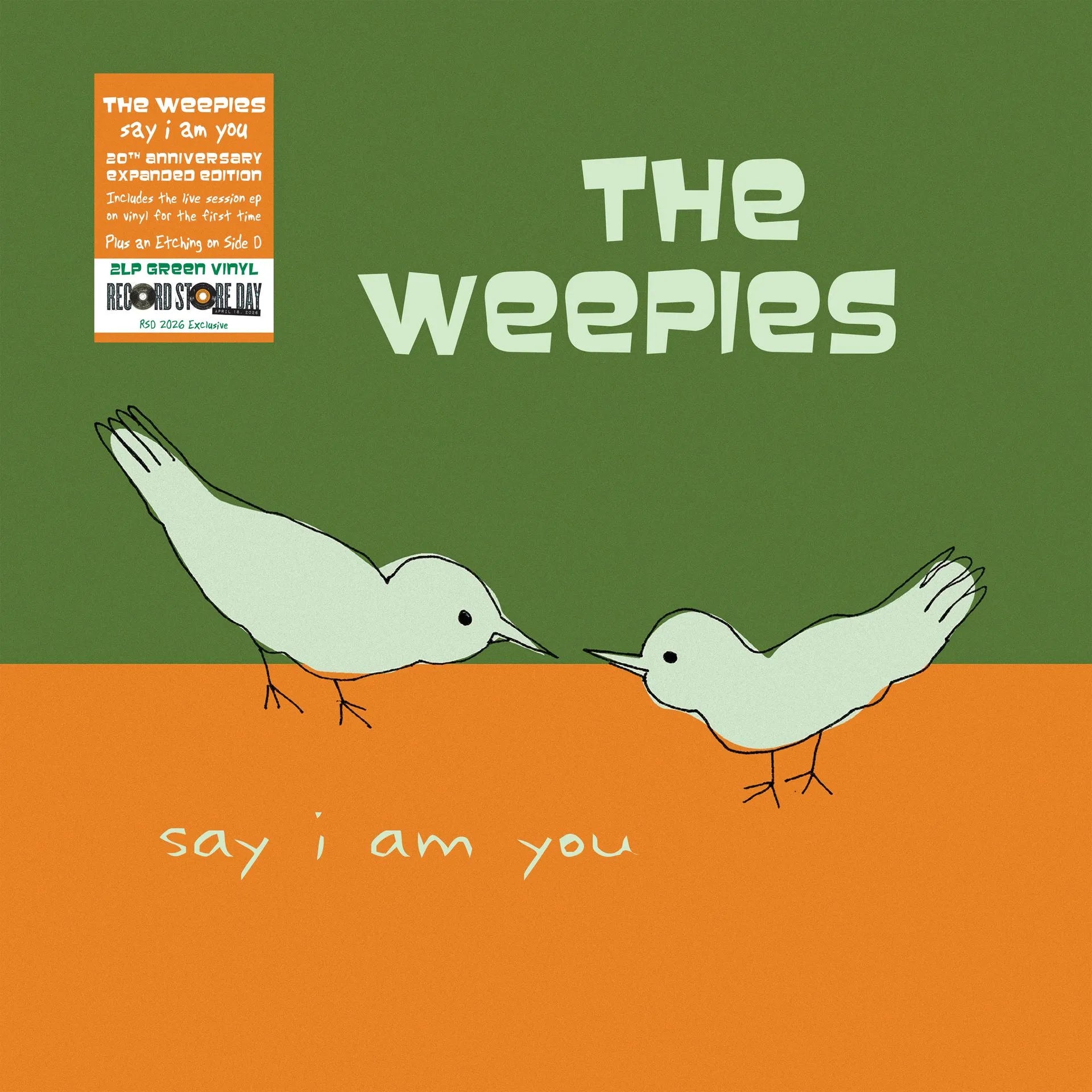 The Weepies – Say I Am You (20th Anniversary Expanded Edition, Green Vinyl)