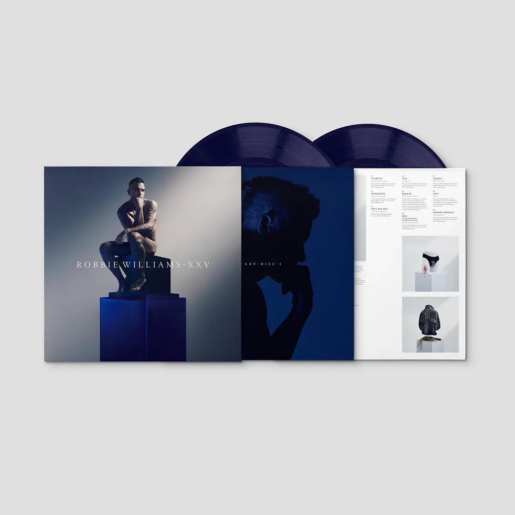 Robbie Williams - XXV (Transparent Blue Vinyl)