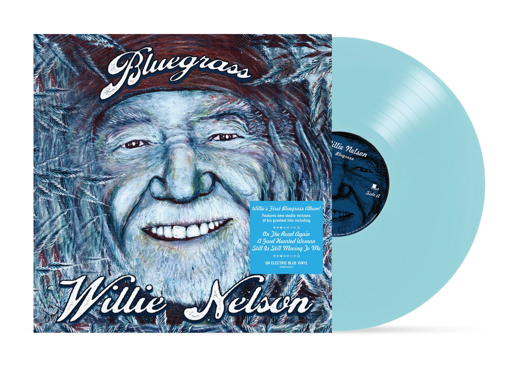Willie Nelson - Bluegrass (Electric Blue Vinyl)