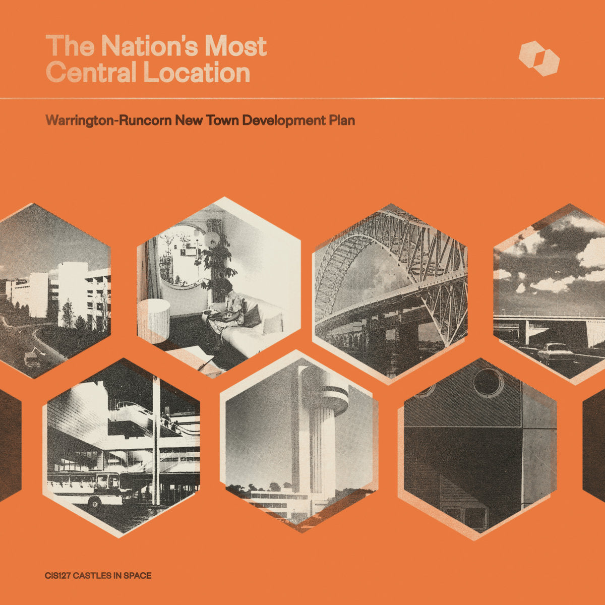 Warrington-Runcorn New Town Development Plan - The Nation's Most Central Location (White Vinyl)