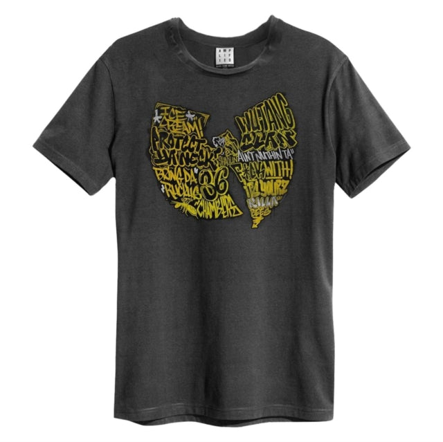 Wu Tang Clan Graffiti Logo Amplified X Large Vintage Charcoal T Shirt